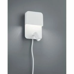 Trio Leuchten LUIGI Wandleuchte LED Wei&szlig;, 1-flammig