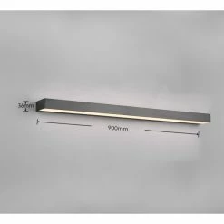 Trio Leuchten Rocco Wandleuchte LED Schwarz, 1-flammig -Wandleuchten Verkaufsgeschäft trio leuchten rocco wandleuchte 283919032 4