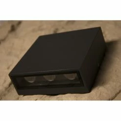 Trio Leuchten THAMES Wandleuchte LED Schwarz, 2-flammig -Wandleuchten Verkaufsgeschäft trio leuchten thames wandleuchte 229360242 5