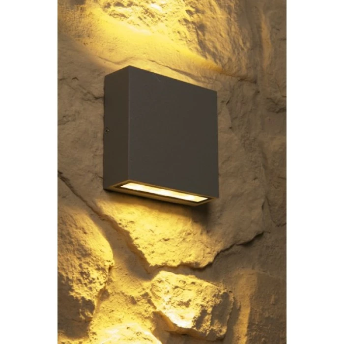 Trio Leuchten THAMES Wandleuchte LED Grau, 2-flammig 1 Trio Leuchten THAMES Wandleuchte LED Grau, 2-flammig