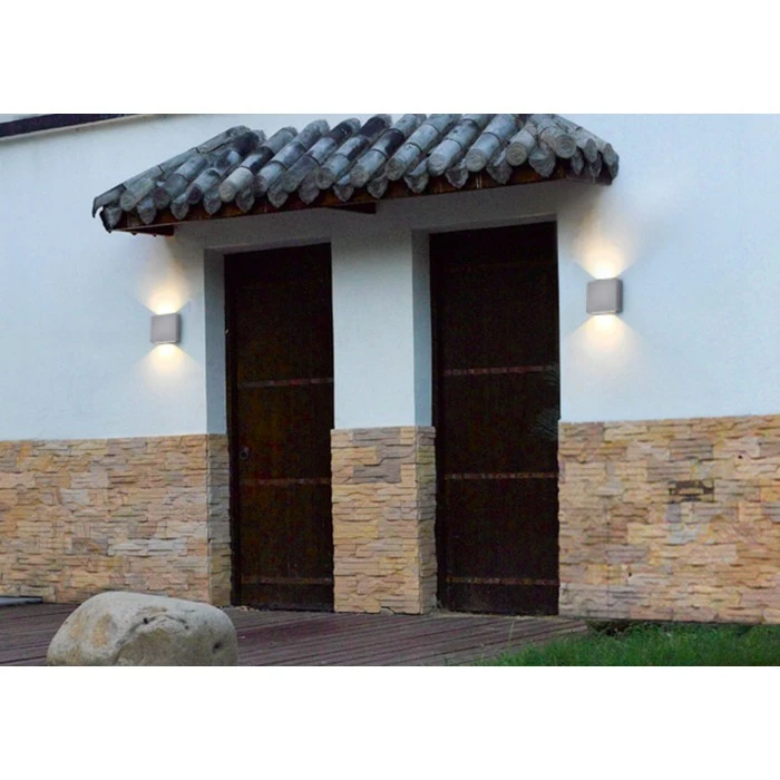 Trio Leuchten THAMES Wandleuchte LED Grau, 2-flammig 2 Trio Leuchten THAMES Wandleuchte LED Grau, 2-flammig – Bild 2