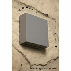 Trio Leuchten THAMES Wandleuchte LED Grau, 2-flammig 10 Trio Leuchten THAMES Wandleuchte LED Grau, 2-flammig -Wandleuchten Verkaufsgeschäft trio leuchten thames wandleuchte 229360287 2