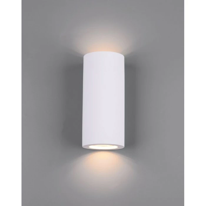 Trio Leuchten ZAZOU Wandleuchte Weiß, 2-flammig 3 Trio Leuchten ZAZOU Wandleuchte Weiß, 2-flammig – Bild 3