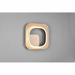 Trio Leuchten Trio Lugo Wandleuchte LED Schwarz-Gold, 1-flammig