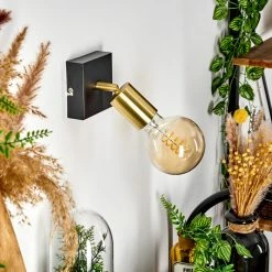 Hofstein Tulla Wandleuchte Schwarz, 1-flammig -Wandleuchten Verkaufsgeschäft tulla wandleuchte h3382431 10