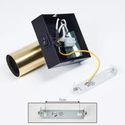 Hofstein Tulla Wandleuchte Schwarz, 1-flammig -Wandleuchten Verkaufsgeschäft tulla wandleuchte h3382431 4