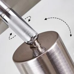 Hofstein Tulla Wandleuchte Nickel-Matt, 1-flammig -Wandleuchten Verkaufsgeschäft tulla wandleuchte h3406700 5