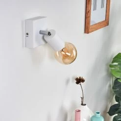 Hofstein Tulla Wandleuchte Weiß, 1-flammig 23 Hofstein Tulla Wandleuchte Weiß, 1-flammig -Wandleuchten Verkaufsgeschäft tulla wandleuchte h3406748 11