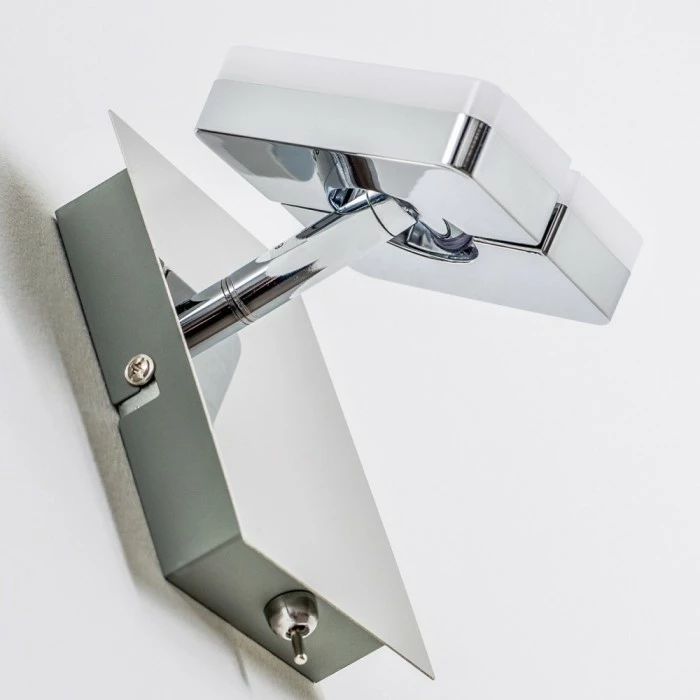 Hofstein Turin Wandspot LED Chrom, 1-flammig 14 Hofstein Turin Wandspot LED Chrom, 1-flammig – Bild 14