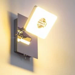 Hofstein Turin Wandspot LED Chrom, 1-flammig 35 Hofstein Turin Wandspot LED Chrom, 1-flammig -Wandleuchten Verkaufsgeschäft turin wandspot h167602 14