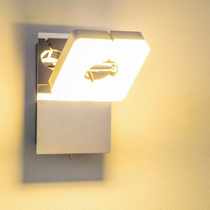 Hofstein Turin Wandspot LED Chrom, 1-flammig 18 Hofstein Turin Wandspot LED Chrom, 1-flammig – Bild 18