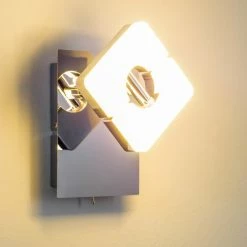 Hofstein Turin Wandspot LED Chrom, 1-flammig 40 Hofstein Turin Wandspot LED Chrom, 1-flammig -Wandleuchten Verkaufsgeschäft turin wandspot h167602 19