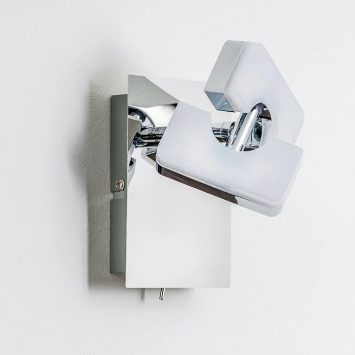 Hofstein Turin Wandspot LED Chrom, 1-flammig 9 Hofstein Turin Wandspot LED Chrom, 1-flammig – Bild 9