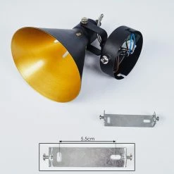 Hofstein Upiano Wandleuchte Chrom, Schwarz, 1-flammig 16 Hofstein Upiano Wandleuchte Chrom, Schwarz, 1-flammig -Wandleuchten Verkaufsgeschäft upiano wandleuchte h3017777 4