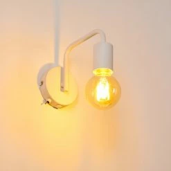 Hofstein Valocolla Wandleuchte Weiß, 1-flammig 25 Hofstein Valocolla Wandleuchte Weiß, 1-flammig -Wandleuchten Verkaufsgeschäft valocolla wandleuchte h3290200 do1 10