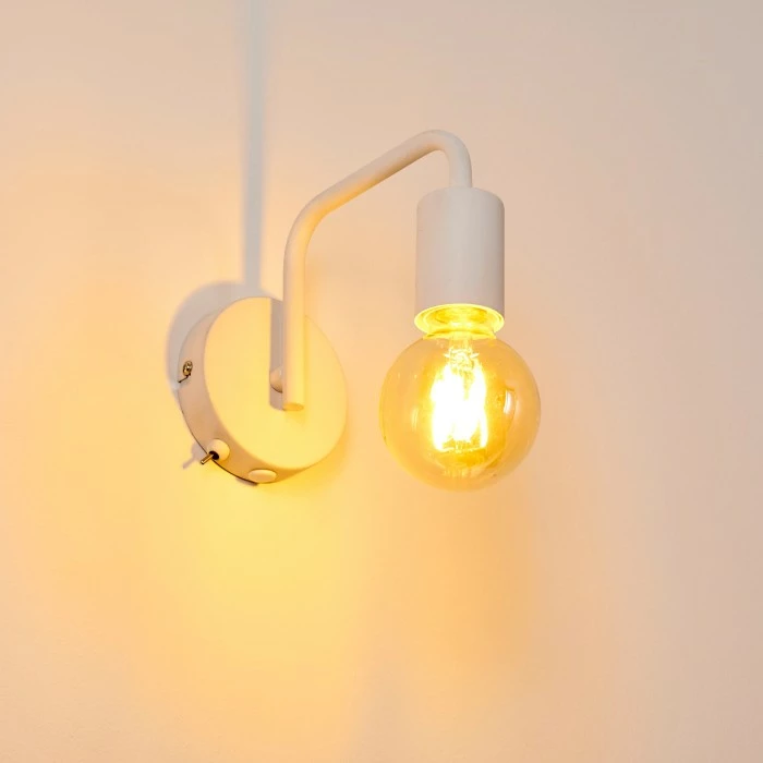 Hofstein Valocolla Wandleuchte Weiß, 1-flammig 11 Hofstein Valocolla Wandleuchte Weiß, 1-flammig – Bild 11