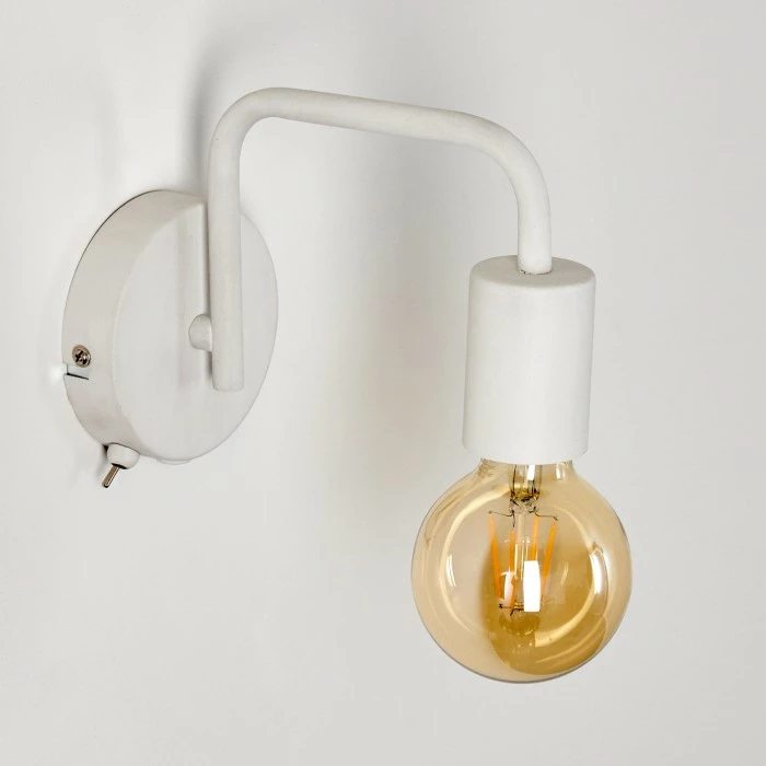 Hofstein Valocolla Wandleuchte Weiß, 1-flammig 12 Hofstein Valocolla Wandleuchte Weiß, 1-flammig – Bild 12