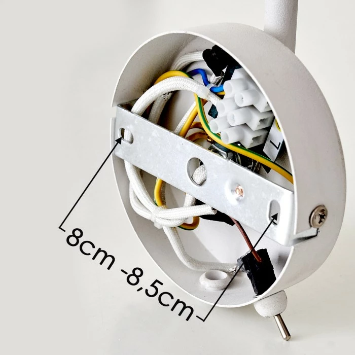 Hofstein Valocolla Wandleuchte Weiß, 1-flammig 15 Hofstein Valocolla Wandleuchte Weiß, 1-flammig – Bild 15