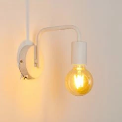 Hofstein Valocolla Wandleuchte Weiß, 1-flammig 17 Hofstein Valocolla Wandleuchte Weiß, 1-flammig -Wandleuchten Verkaufsgeschäft valocolla wandleuchte h3290200 do1 2