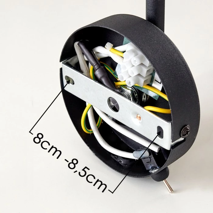 Hofstein Valocolla Wandleuchte Schwarz, 1-flammig 18 Hofstein Valocolla Wandleuchte Schwarz, 1-flammig – Bild 18