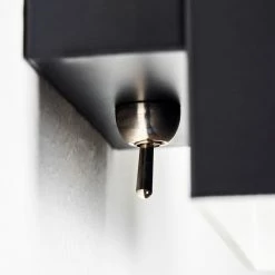 Hofstein Varco Wandleuchte Schwarz, 1-flammig -Wandleuchten Verkaufsgeschäft varco wandleuchte h3013182 do4 19