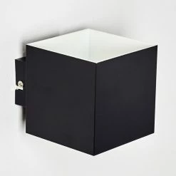 Hofstein Varco Wandleuchte Schwarz, 1-flammig -Wandleuchten Verkaufsgeschäft varco wandleuchte h3013182 do4 5