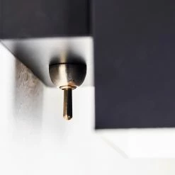 Hofstein Varco Wandleuchte Schwarz, 1-flammig -Wandleuchten Verkaufsgeschäft varco wandleuchte h3013199 do4 10