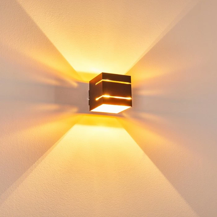 Hofstein Varco Wandleuchte Schwarz, 1-flammig 13 Hofstein Varco Wandleuchte Schwarz, 1-flammig – Bild 13