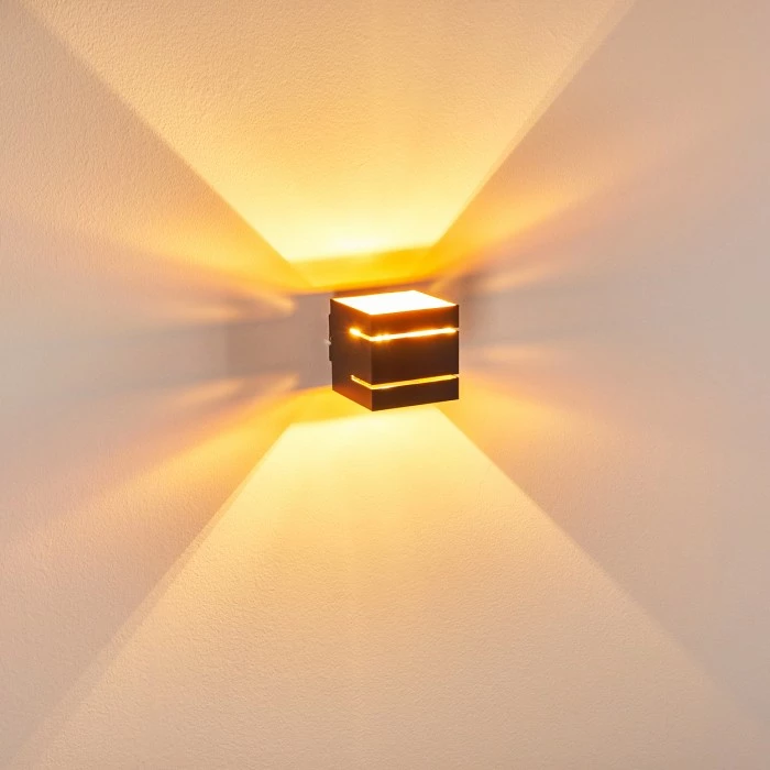 Hofstein Varco Wandleuchte Schwarz, 1-flammig 15 Hofstein Varco Wandleuchte Schwarz, 1-flammig – Bild 15