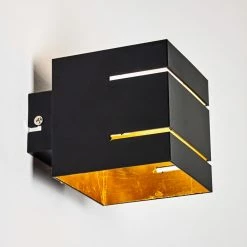 Hofstein Varco Wandleuchte Schwarz, 1-flammig 43 Hofstein Varco Wandleuchte Schwarz, 1-flammig -Wandleuchten Verkaufsgeschäft varco wandleuchte h3013212 do4 21