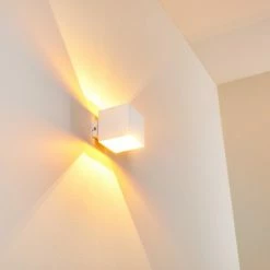 Hofstein Varco Wandleuchte Weiß, 1-flammig 37 Hofstein Varco Wandleuchte Weiß, 1-flammig -Wandleuchten Verkaufsgeschäft varco wandleuchte h3013229 do2 12