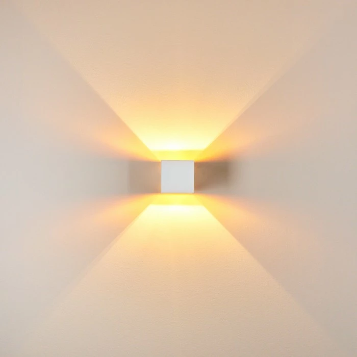 Hofstein Varco Wandleuchte Weiß, 1-flammig 16 Hofstein Varco Wandleuchte Weiß, 1-flammig – Bild 16