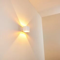 Hofstein Varco Wandleuchte Weiß, 1-flammig 42 Hofstein Varco Wandleuchte Weiß, 1-flammig -Wandleuchten Verkaufsgeschäft varco wandleuchte h3013229 do2 17