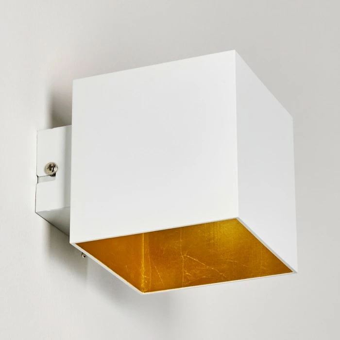 Hofstein Varco Wandleuchte Weiß, 1-flammig 25 Hofstein Varco Wandleuchte Weiß, 1-flammig – Bild 25