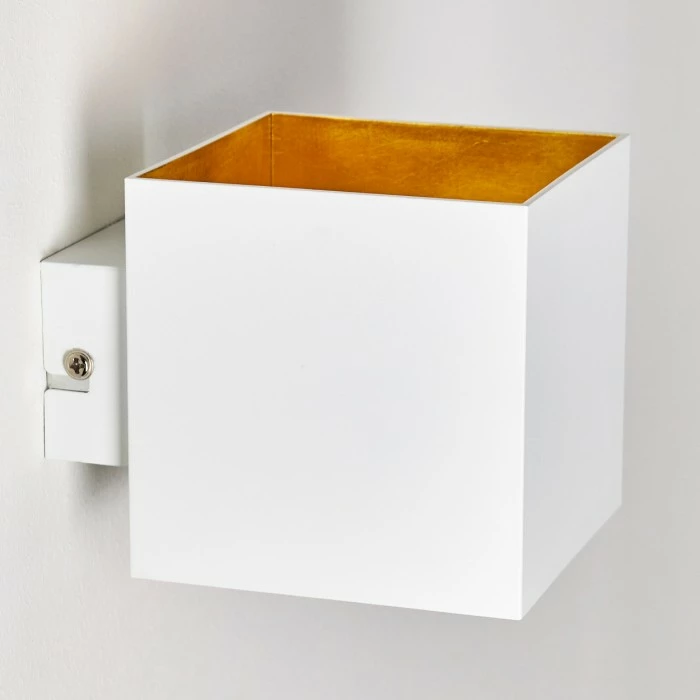 Hofstein Varco Wandleuchte Weiß, 1-flammig 6 Hofstein Varco Wandleuchte Weiß, 1-flammig – Bild 6