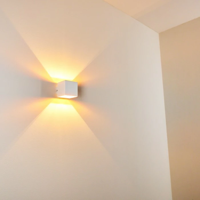 Hofstein Varco Wandleuchte Weiß, 1-flammig 10 Hofstein Varco Wandleuchte Weiß, 1-flammig – Bild 10