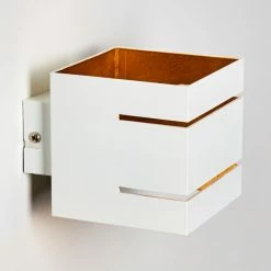 Hofstein Varco Wandleuchte Wei&szlig;, 1-flammig -Wandleuchten Verkaufsgeschäft varco wandleuchte h3013236 do4 20