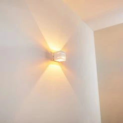 Hofstein Varco Wandleuchte Wei&szlig;, 1-flammig -Wandleuchten Verkaufsgeschäft varco wandleuchte h3013236 do4 9