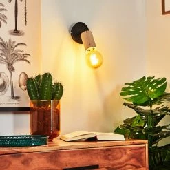 Hofstein Vasanello Wandleuchte Schwarz, 1-flammig -Wandleuchten Verkaufsgeschäft vasanello wandleuchte h3405338 6