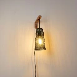 Hofstein Verpuppt Wandleuchte Holz hell, 1-flammig 29 Hofstein Verpuppt Wandleuchte Holz hell, 1-flammig -Wandleuchten Verkaufsgeschäft verpuppt wandleuchte h3316412 7