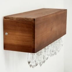 Hofstein Versoix Wandleuchte LED Schwarz, Naturfarben, 1-flammig -Wandleuchten Verkaufsgeschäft versoix wandleuchte h3570784 7