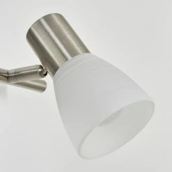 Hofstein Villaseca Wandleuchte LED Nickel-Matt, 2-flammig -Wandleuchten Verkaufsgeschäft villaseca wandleuchte h3651650 2