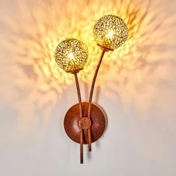 Hofstein Virga Wandleuchte Rostfarben, 2-flammig 25 Hofstein Virga Wandleuchte Rostfarben, 2-flammig -Wandleuchten Verkaufsgeschäft virga wandleuchte h3092569 do1 4