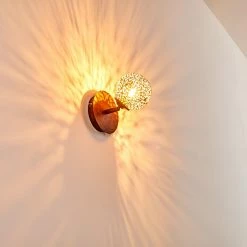 Hofstein Virga Wandleuchte Rostfarben, 1-flammig -Wandleuchten Verkaufsgeschäft virga wandleuchte h3093382 do1 12