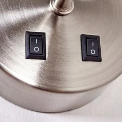 Hofstein Vure Wandleuchte Nickel-Matt, 1-flammig -Wandleuchten Verkaufsgeschäft vure wandleuchte h3388266 10