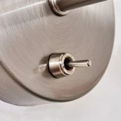 Hofstein Vure Wandleuchte Nickel-Matt, 1-flammig -Wandleuchten Verkaufsgeschäft vure wandleuchte h3388280 5