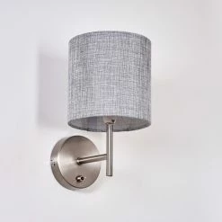 Hofstein Vure Wandleuchte Nickel-Matt, 1-flammig -Wandleuchten Verkaufsgeschäft vure wandleuchte h3388280 7