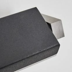 Hofstein Waltenheim Wandleuchte LED Nickel-Matt, Schwarz, 1-flammig -Wandleuchten Verkaufsgeschäft waltenheim wandleuchte h3654361 11