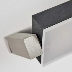 Hofstein Waltenheim Wandleuchte LED Nickel-Matt, Schwarz, 1-flammig -Wandleuchten Verkaufsgeschäft waltenheim wandleuchte h3654361 2