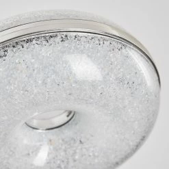 Hofstein Wandleuchte Donot LED Nickel-Matt, Chrom, 1-flammig -Wandleuchten Verkaufsgeschäft wandleuchte donot h3021293 do2 11